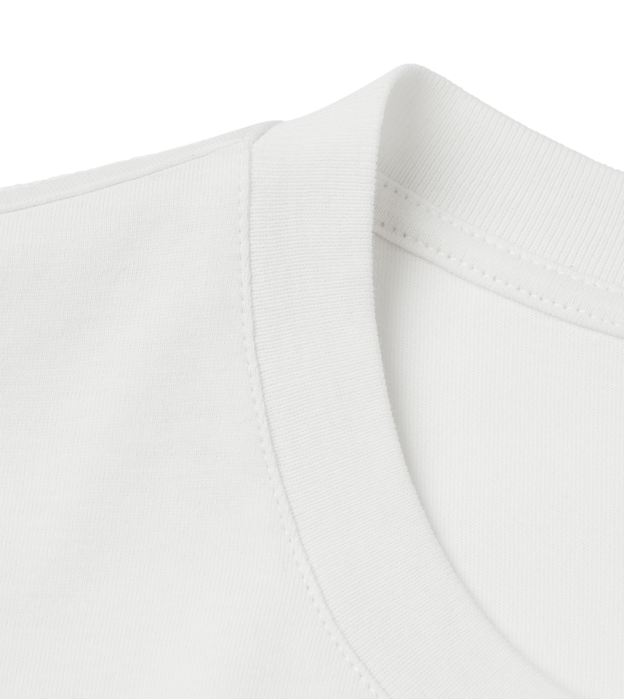 Hvid blød T-shirt i bomuld – Skumring | Forælder, barn og baby