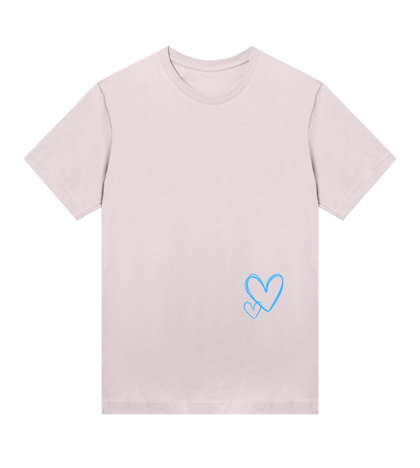 Matchende blød T-shirt til mor og barn - pink