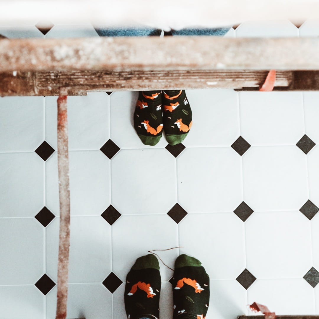 Matchende sokker til mor, barn og baby