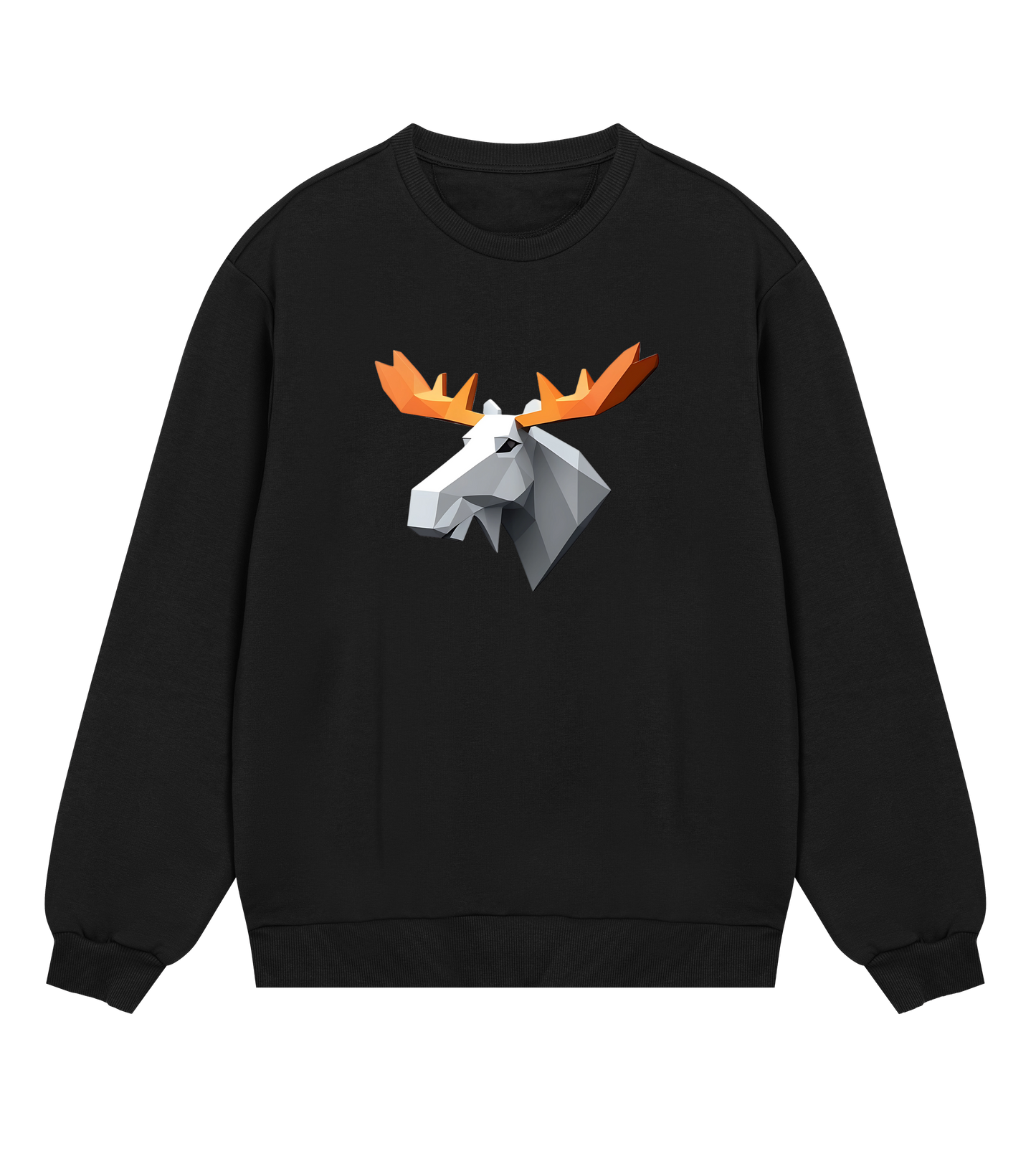 Matchende sweater forælder og barn - elg motiv