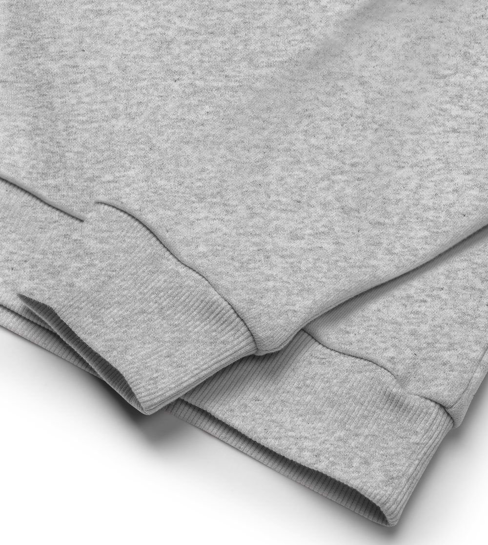 Matchende sweater - skumringsgrå | Voksen og barn